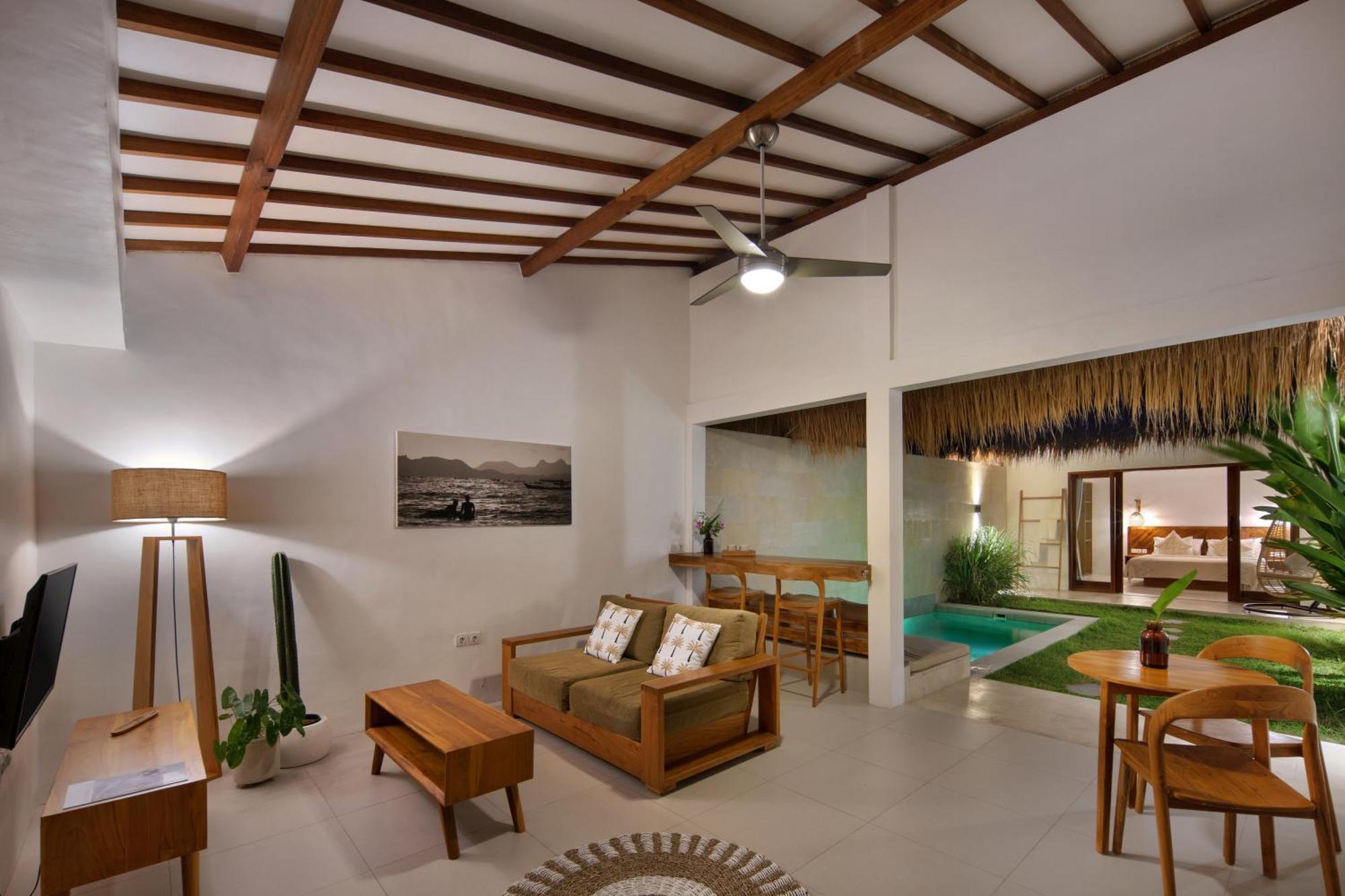 Palm Merah Villas - Private Pool (Adults Only) Selong Belanak Exteriör bild