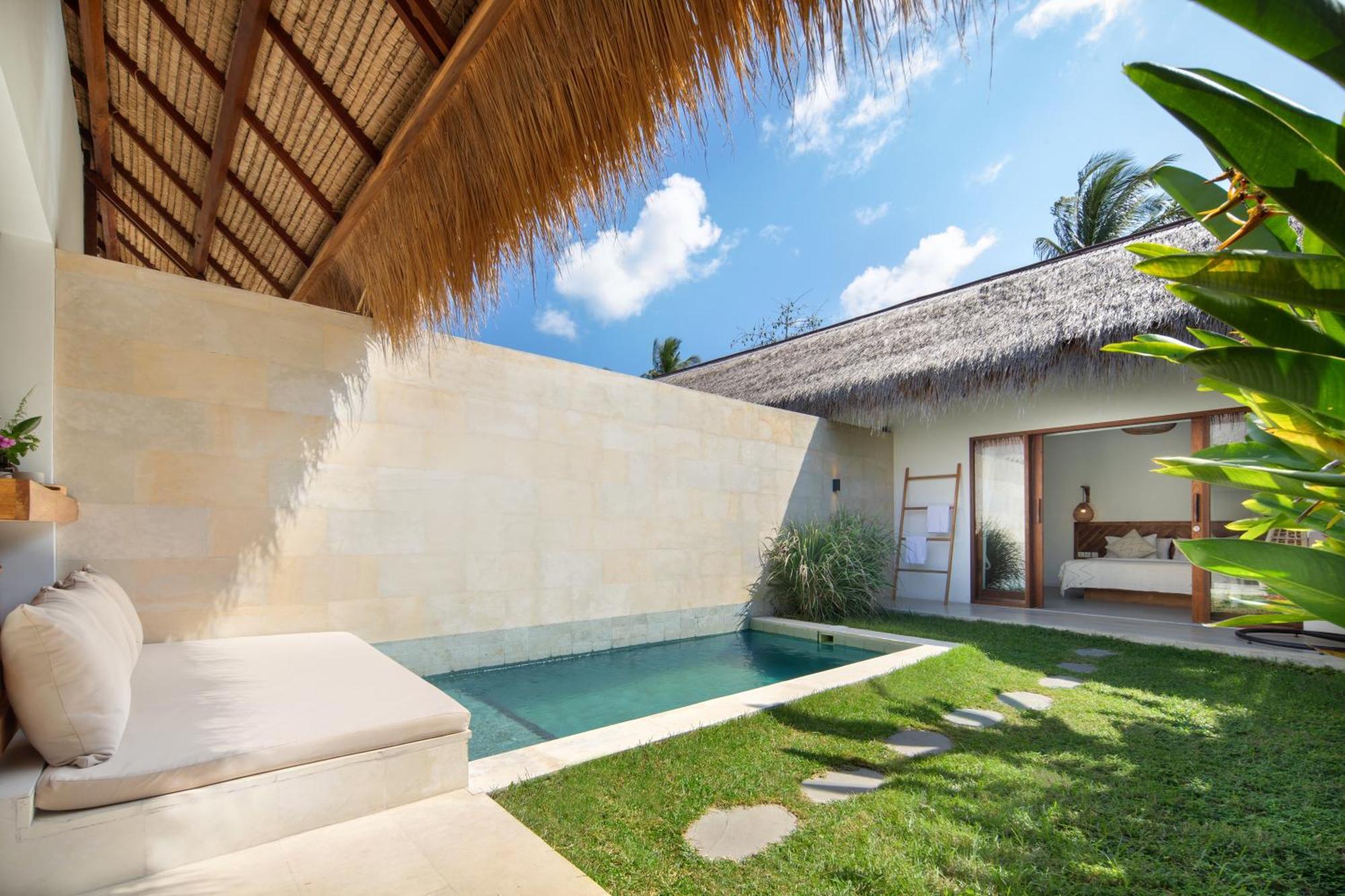Palm Merah Villas - Private Pool (Adults Only) Selong Belanak Exteriör bild